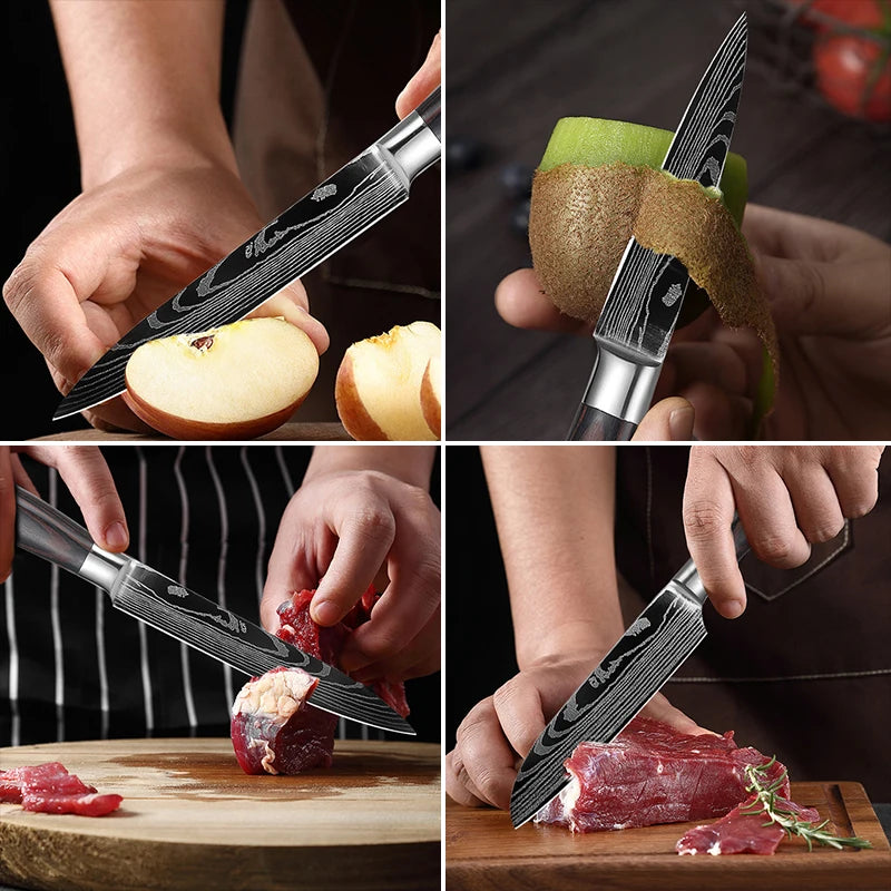 3-Piece Stainless Steel Knife Set