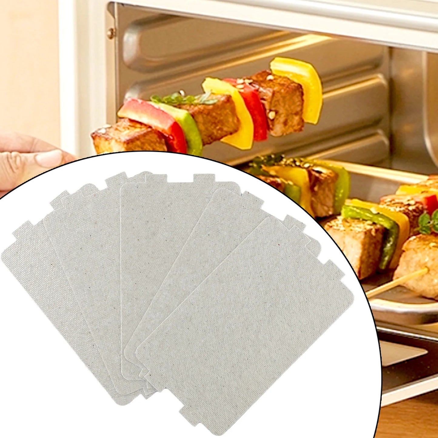 Microwave Oven Mica Sheets (5-Pack)