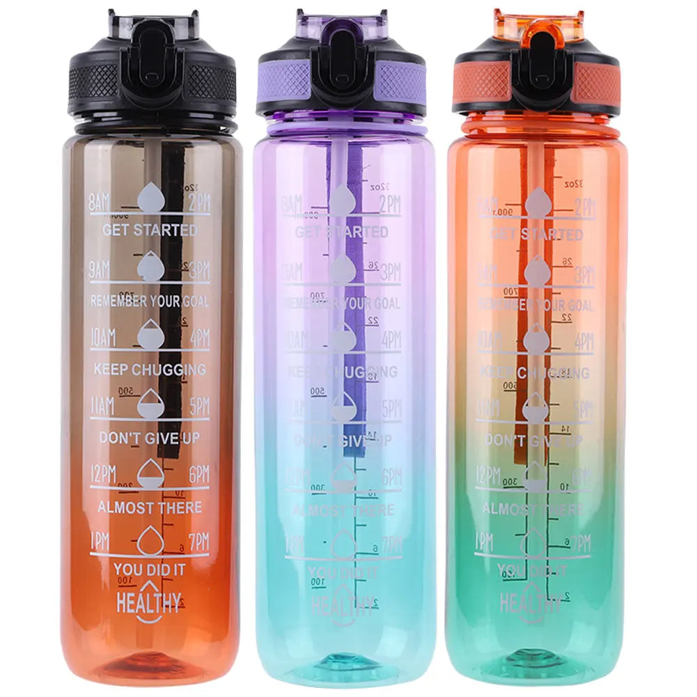 1000ml Gradient Water Bottle