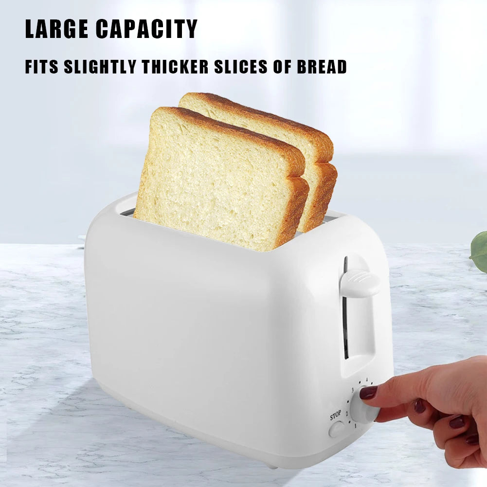 Automatic 2-Slice Toaster with Crumb Tray