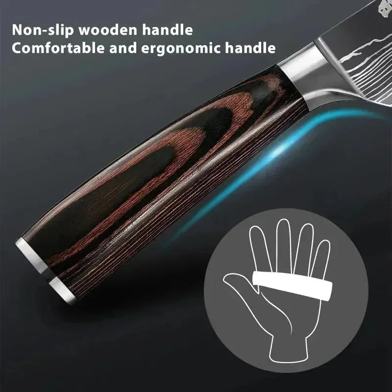 3-Piece Stainless Steel Knife Set