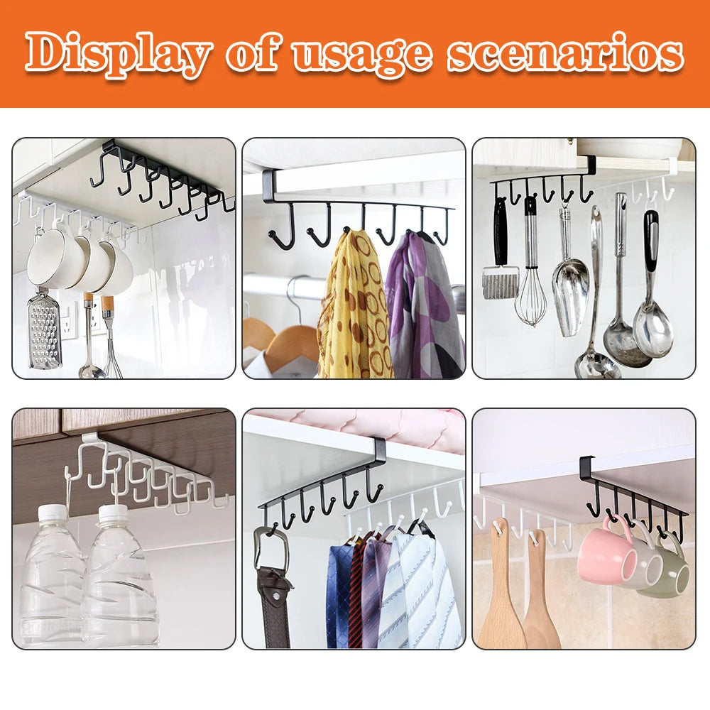 Double-Row Storage Hook