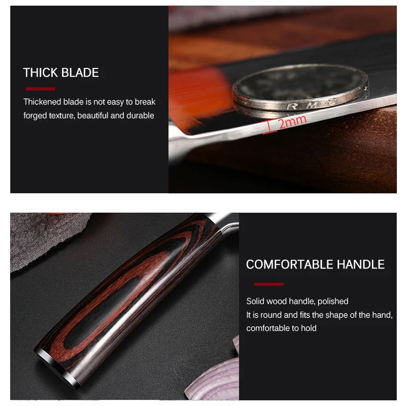 3-Piece Stainless Steel Knife Set