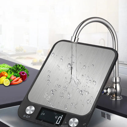 15Kg Kitchen Scale Digital Stainless Steel