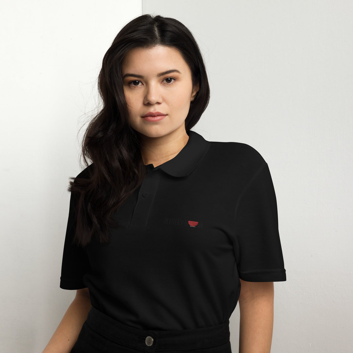 Unisex pique polo shirt